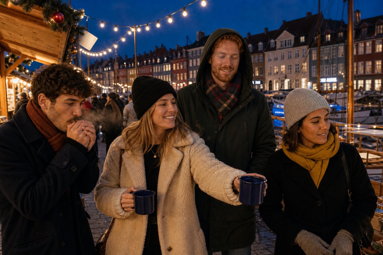 Copenhagen Part of the team of GoRandom in Copenhagen, in December 2022