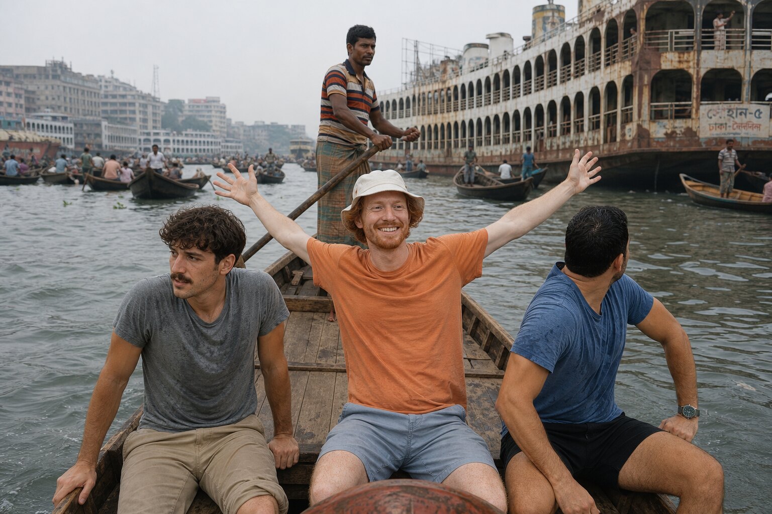Dhaka Part of the team of GoRandom in Dhaka, in October 2023