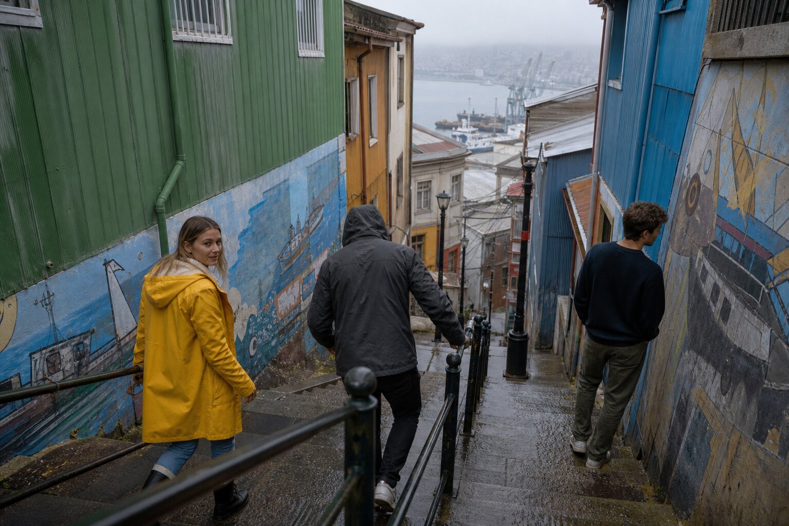 About us The GoRandom team in Valparaíso